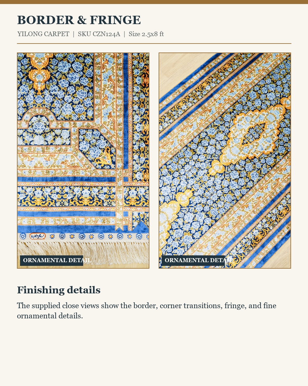 CZN124A rug detail panel 3