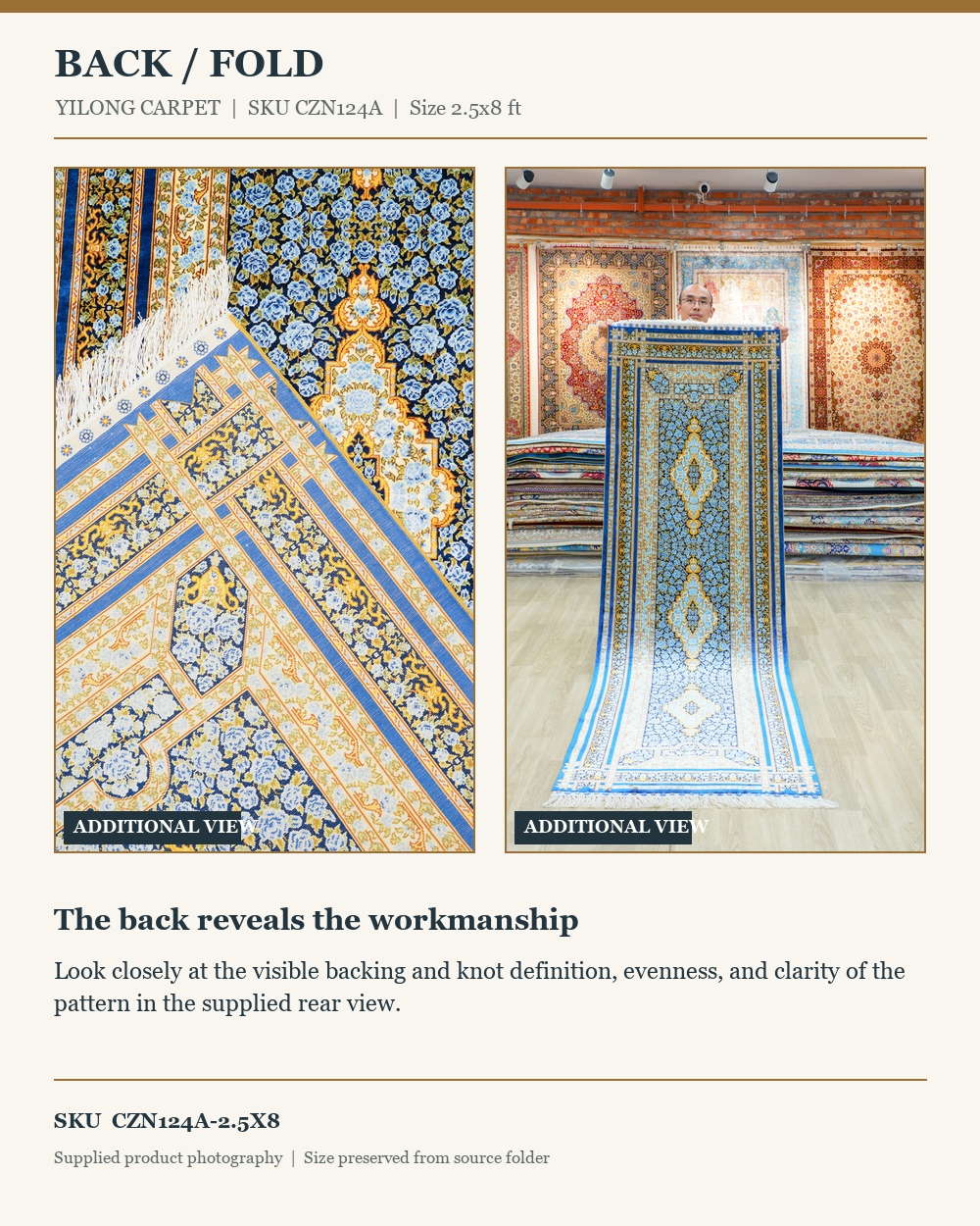CZN124A rug detail panel 4