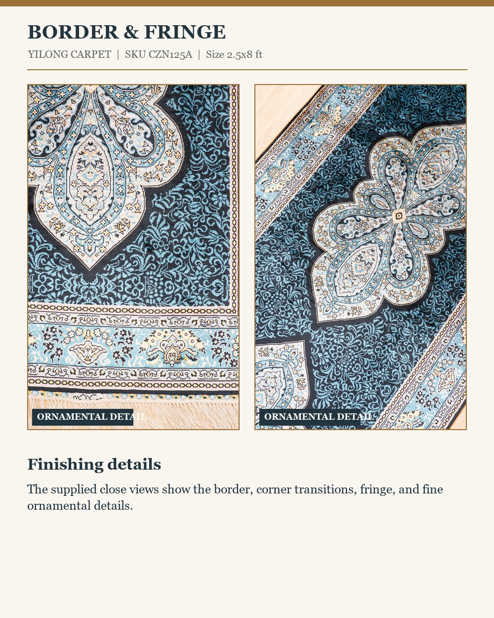 CZN125A rug detail panel 3