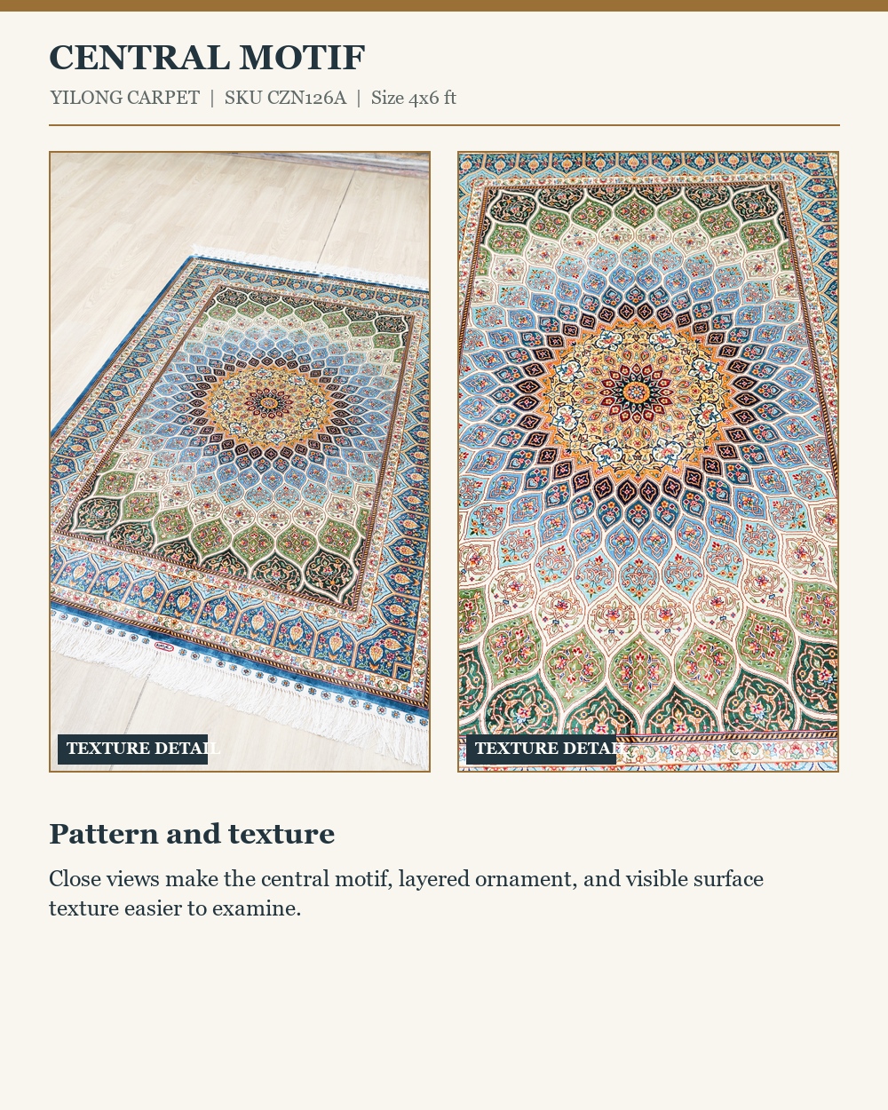 CZN126A rug detail panel 2