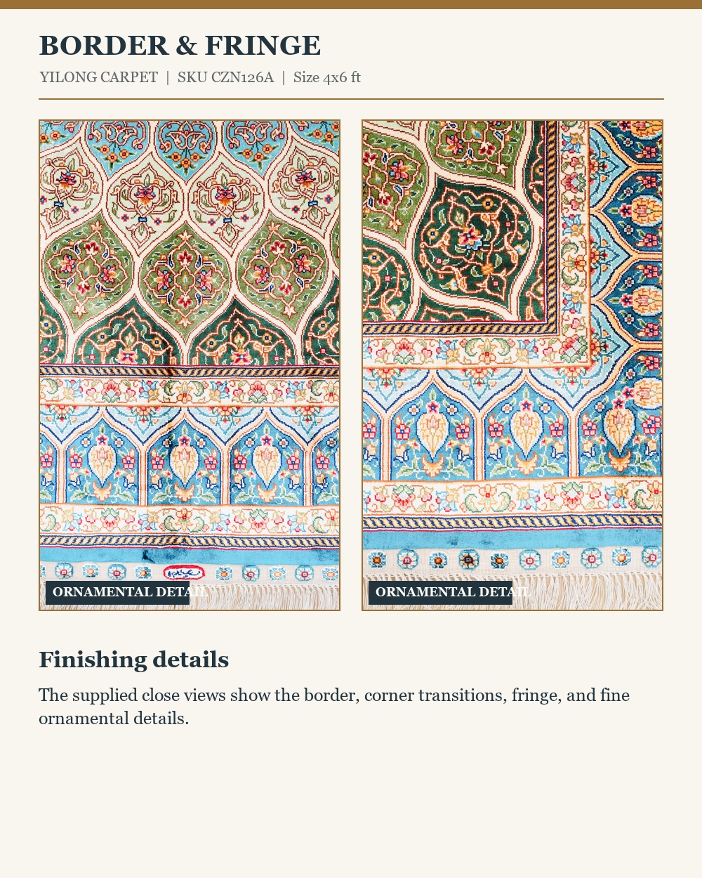 CZN126A rug detail panel 3