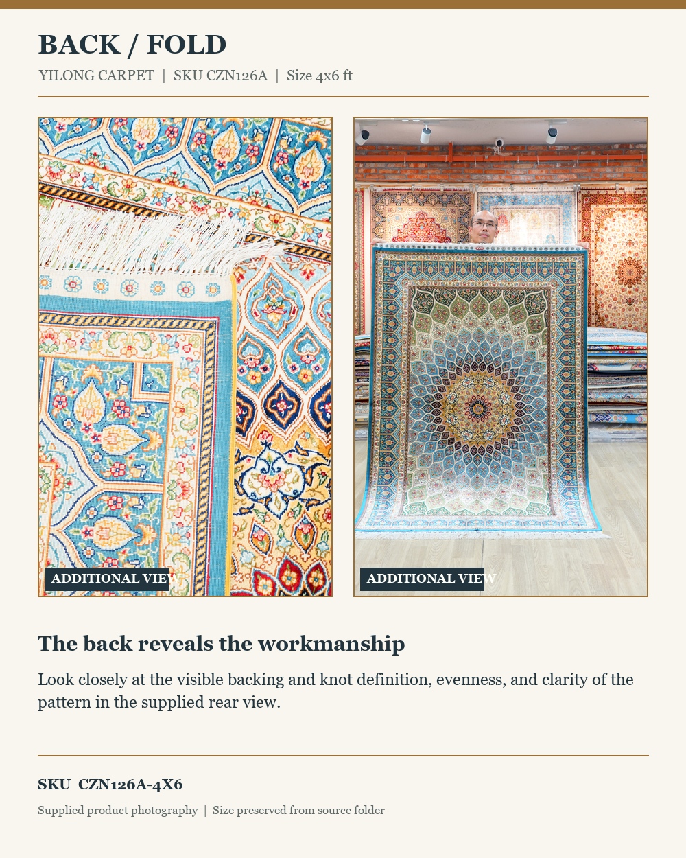 CZN126A rug detail panel 4