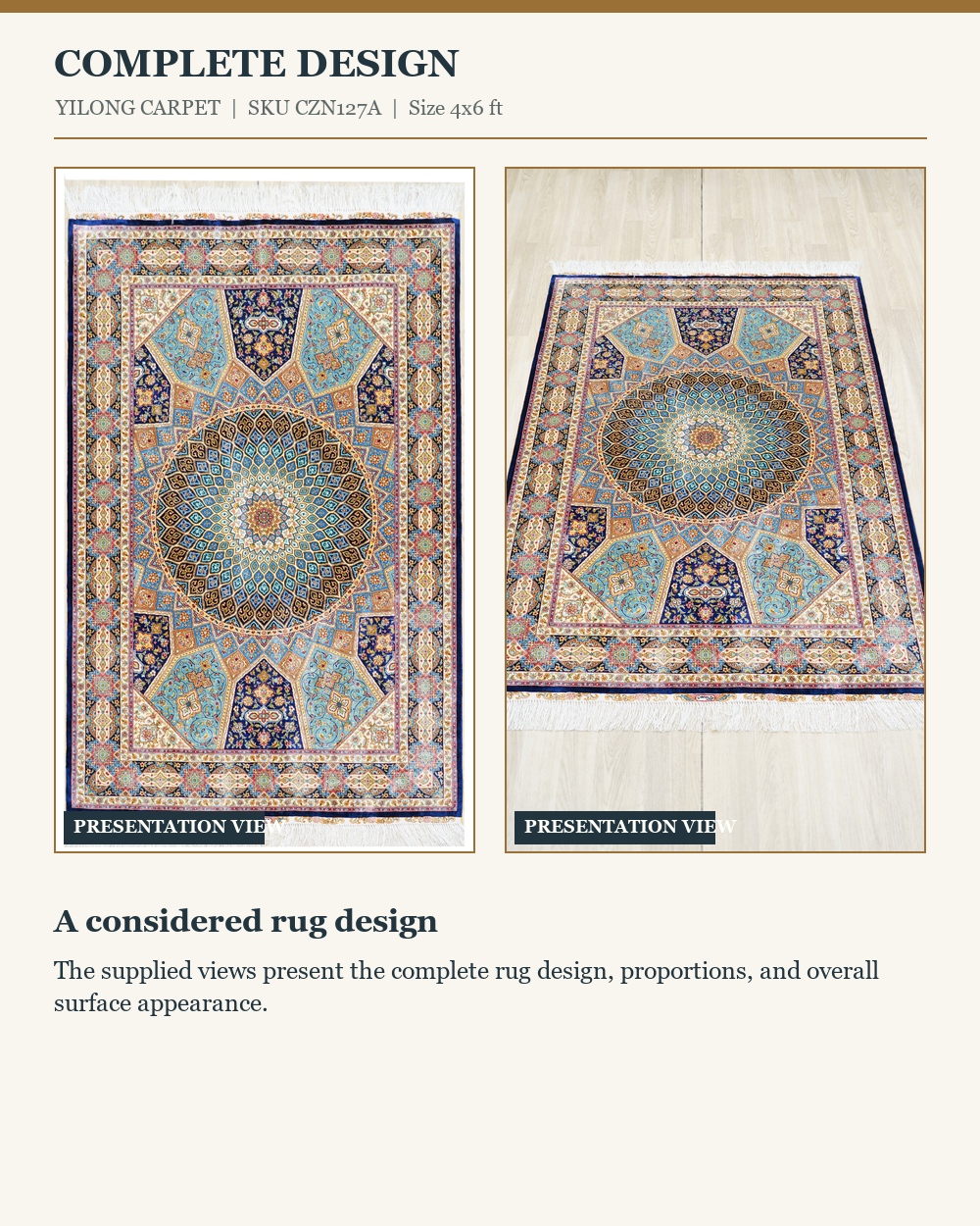 CZN127A rug detail panel 1