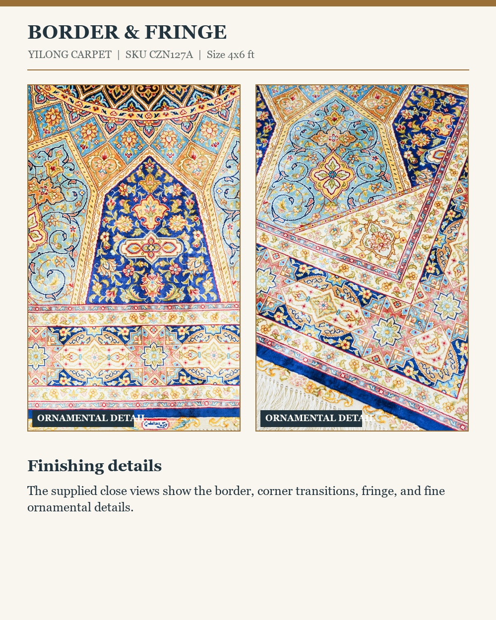 CZN127A rug detail panel 3