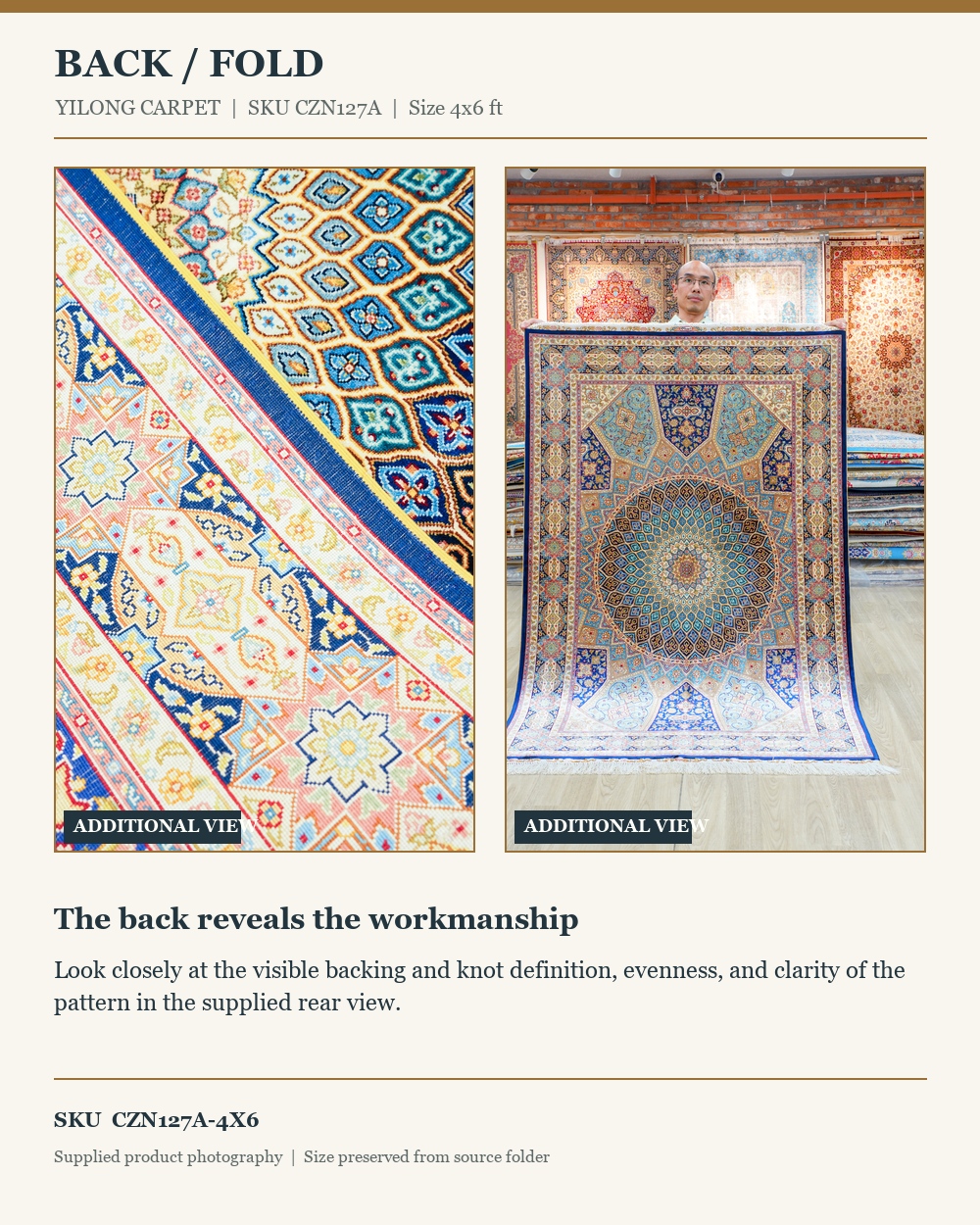 CZN127A rug detail panel 4