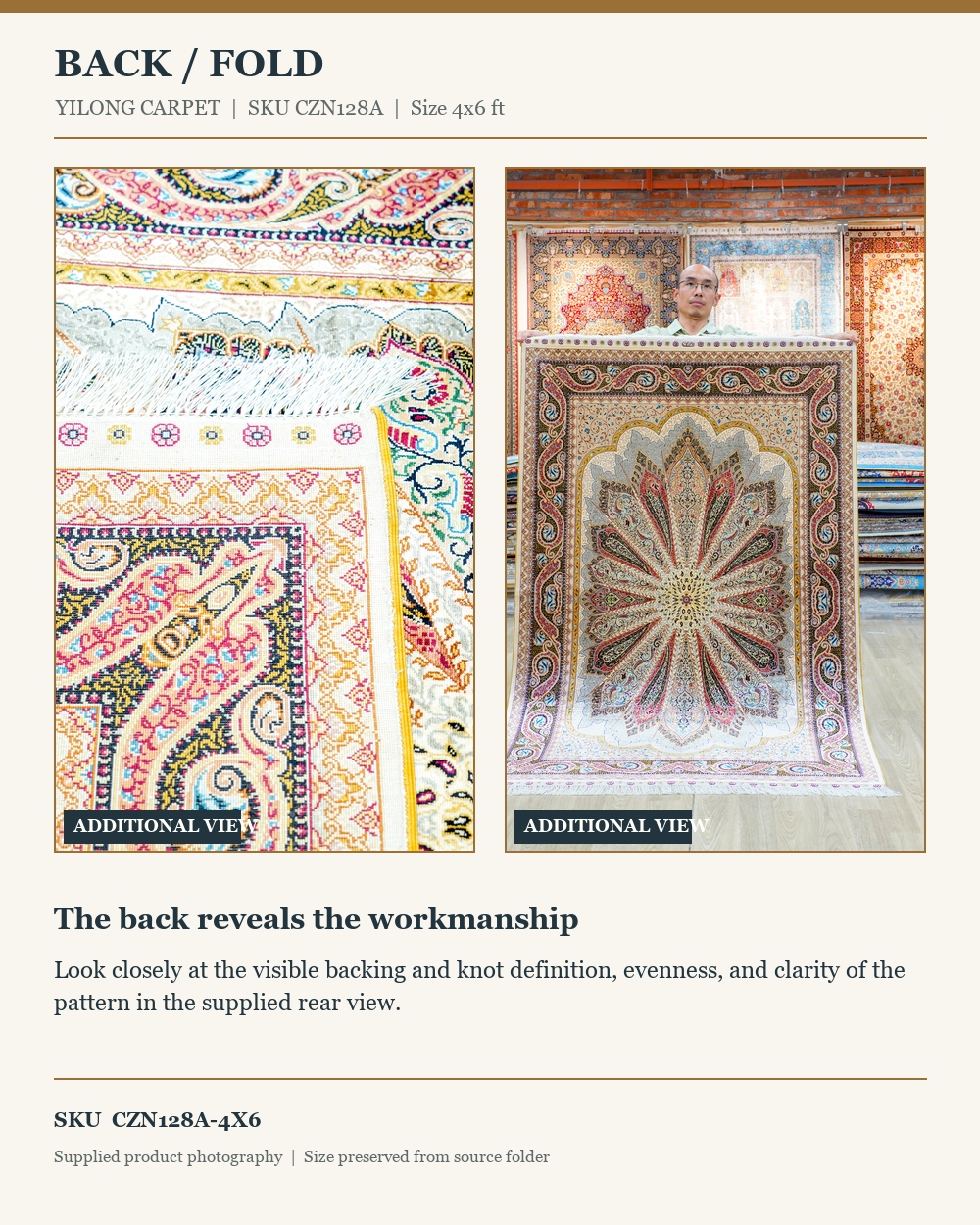 CZN128A rug detail panel 4