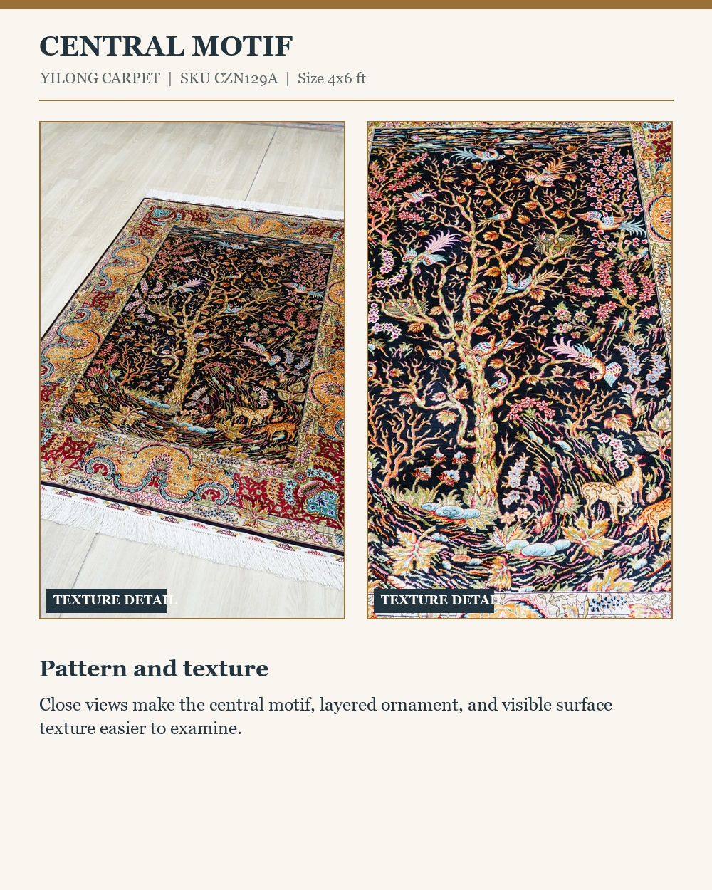 CZN129A rug detail panel 2
