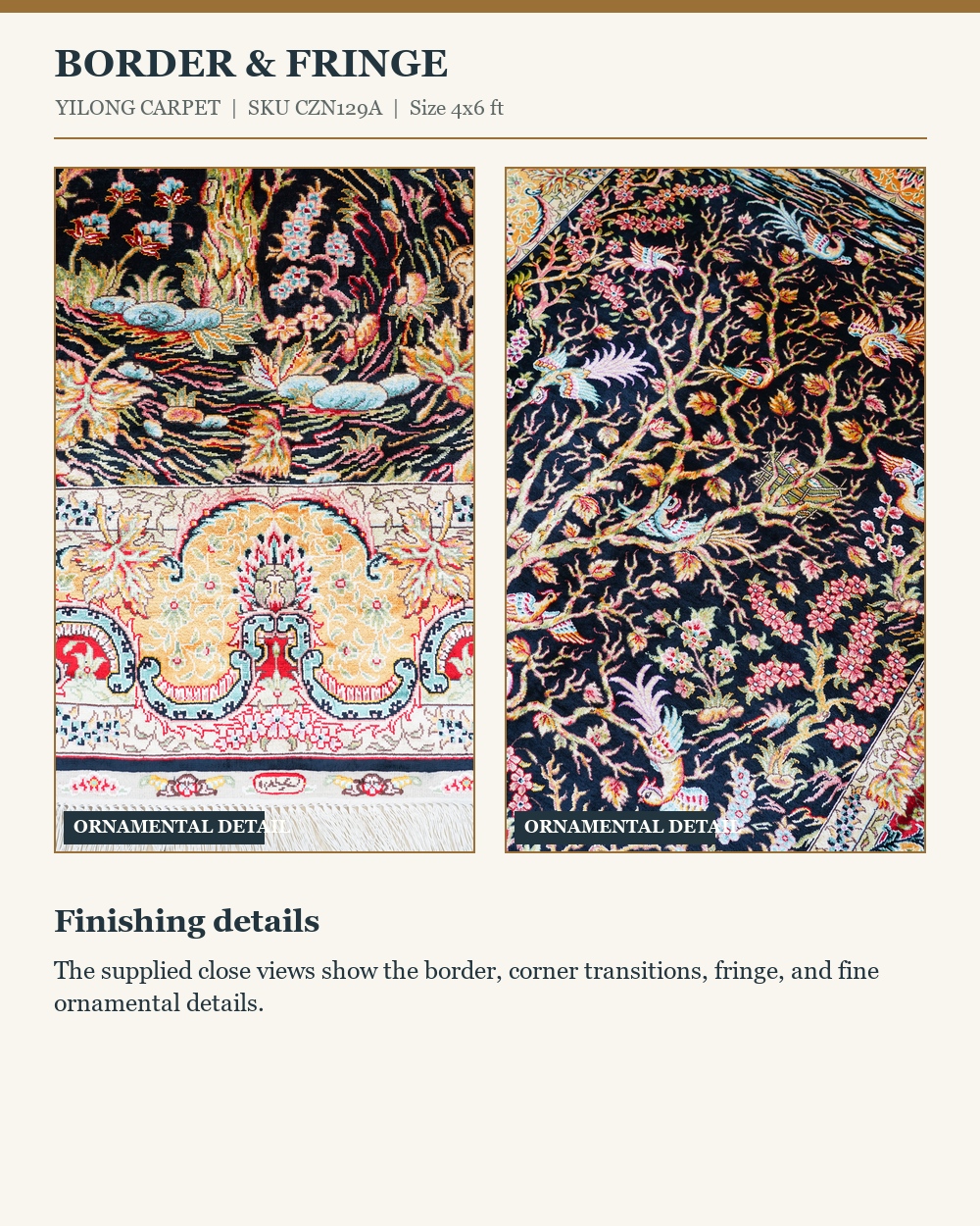 CZN129A rug detail panel 3