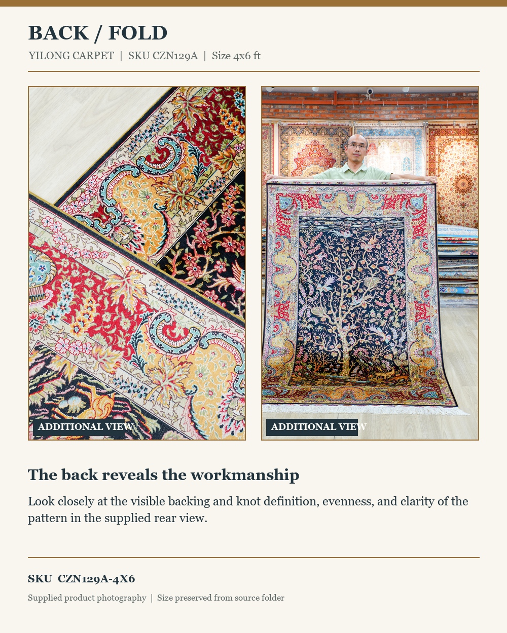 CZN129A rug detail panel 4
