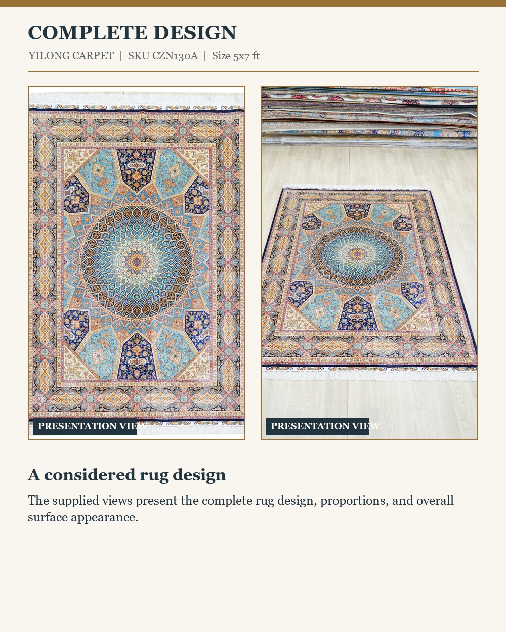 CZN130A rug detail panel 1