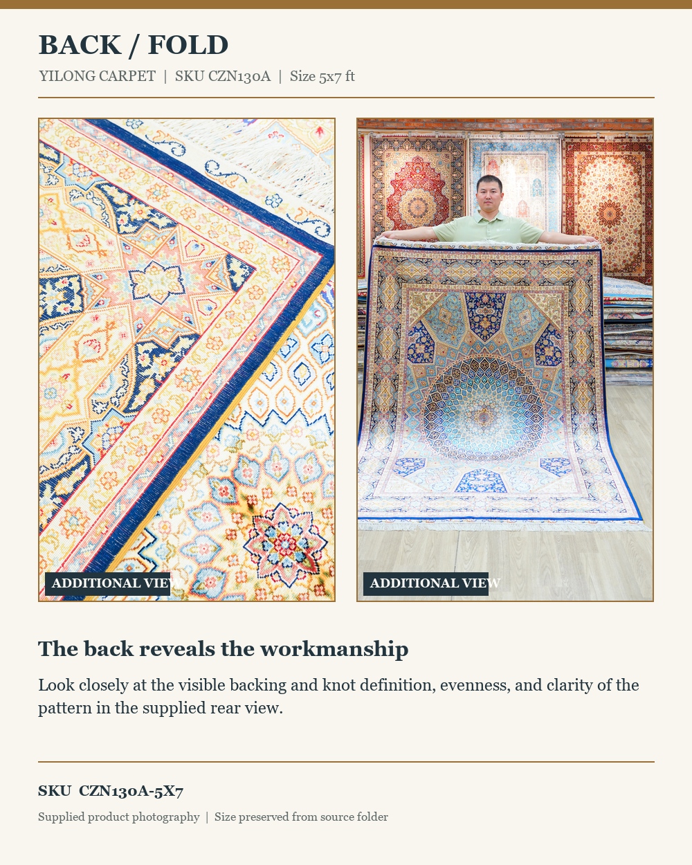 CZN130A rug detail panel 4