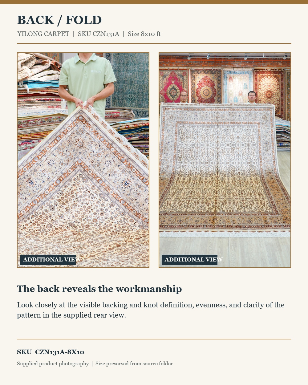 CZN131A rug detail panel 4
