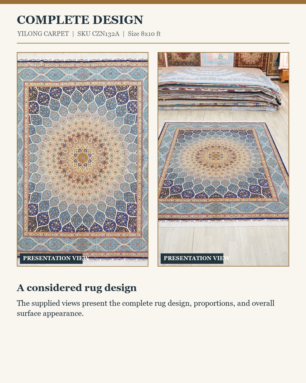 CZN132A rug detail panel 1