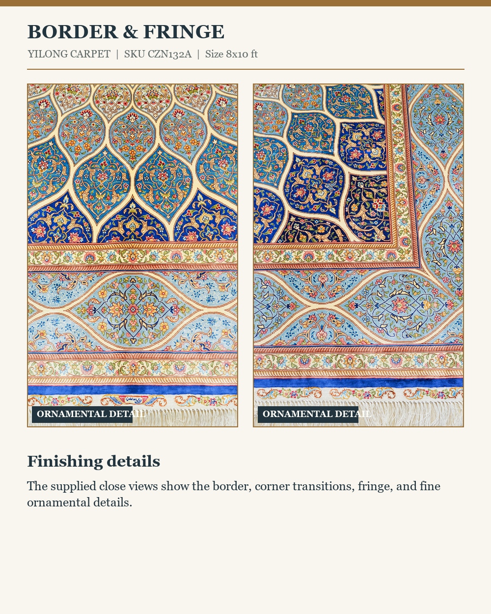 CZN132A rug detail panel 3