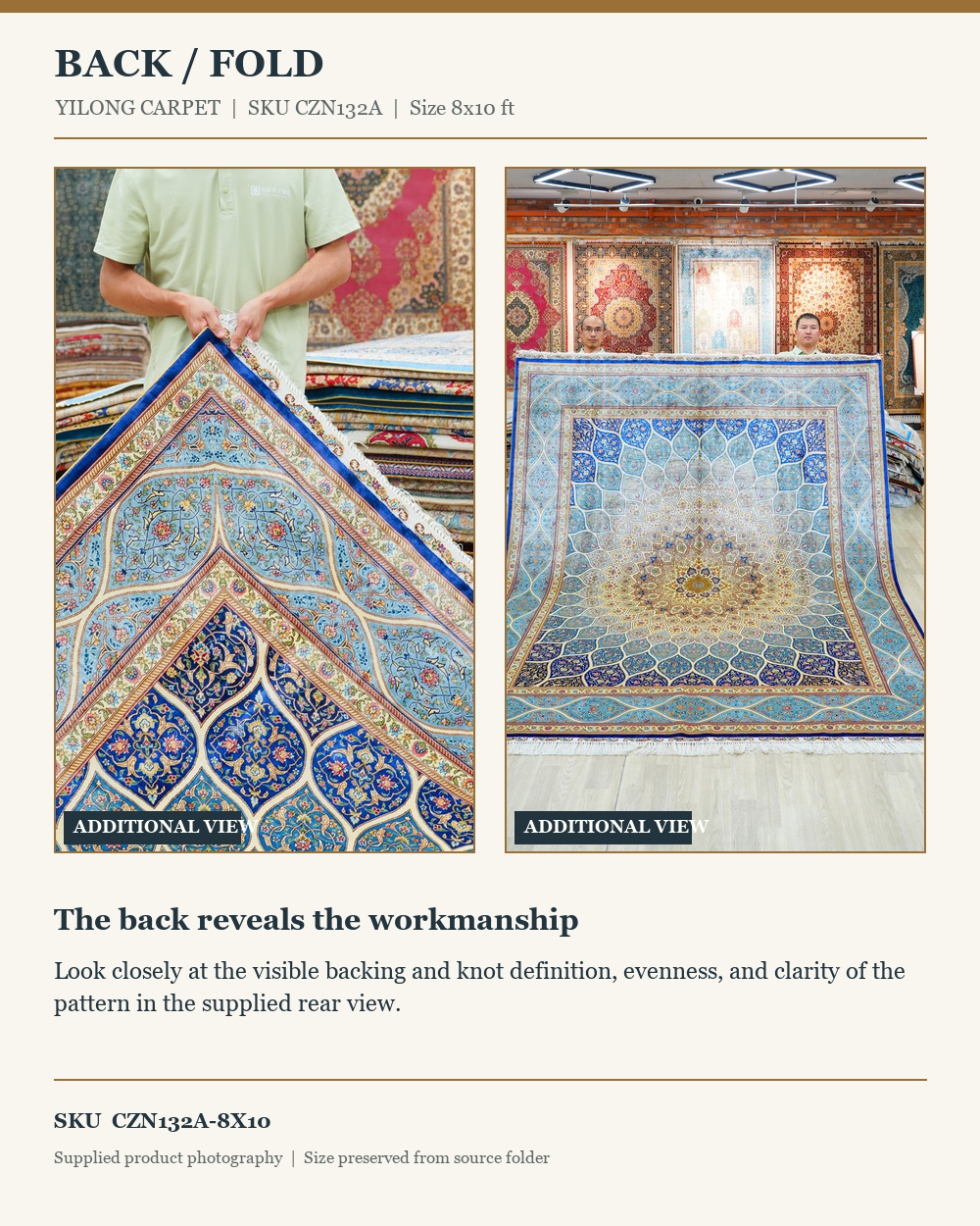 CZN132A rug detail panel 4