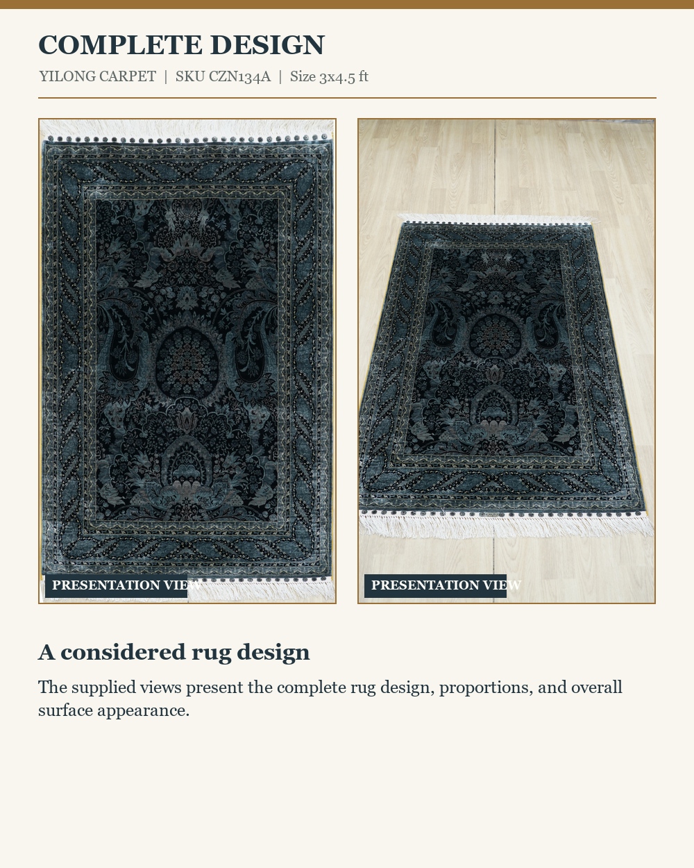 CZN134A rug detail panel 1